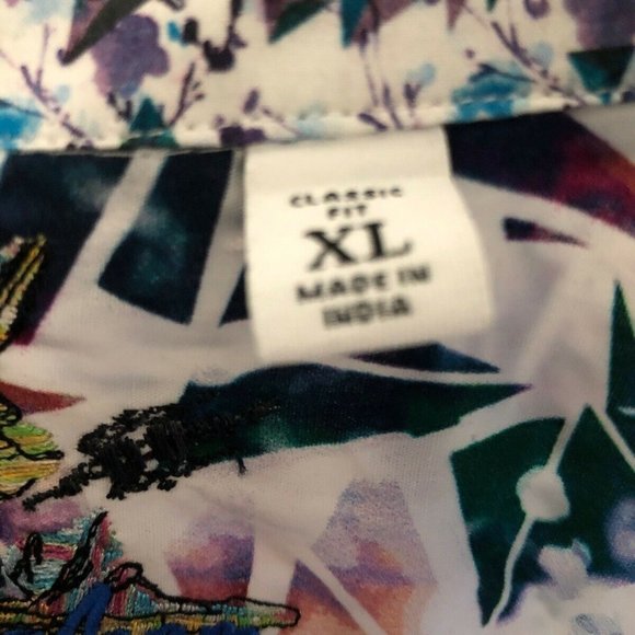 Robert Graham Paper Lanes Printed Sport Shirt Mens - Picture 6 of 12